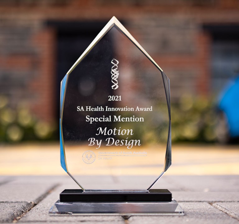 SA health Innovation Award - Motion By Design